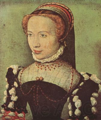 CORNEILLE DE LYON Portrait of Gabrielle de Roche-chouart (mk08) Spain oil painting art